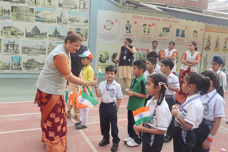 INDEPENDENCE DAY CELEBRATION & FELICITATION OF OUR SCHOOL TOPPERS