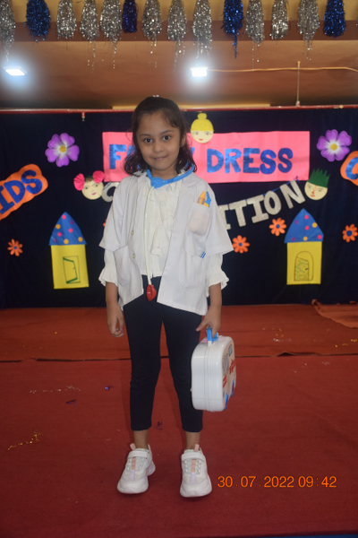 On the top of the World...: Community Helpers Dress Up Day (Sr KG) on  21.09.2015, WIS, Bhilwara