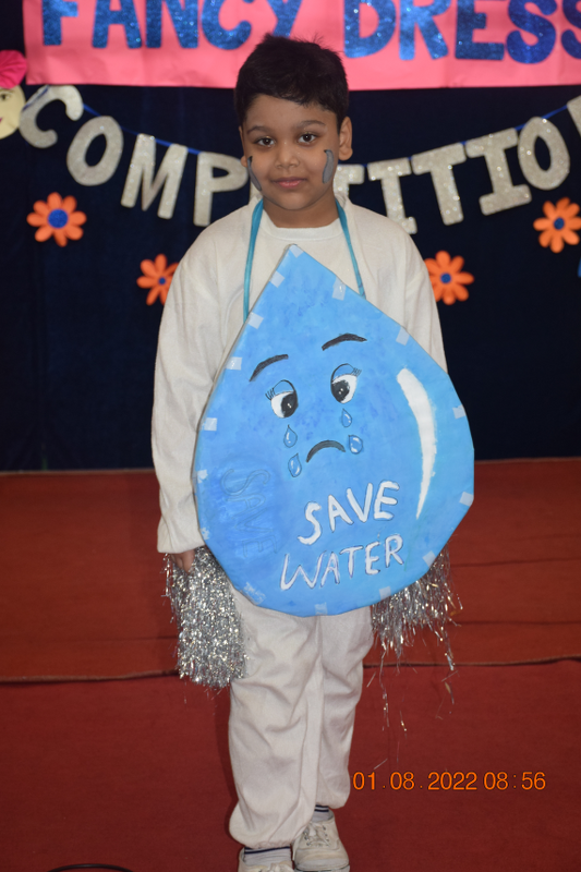 Primary #Shivratri #Fancy #Dress #BHAARGAWI#Class #Two “A DROP A DAY WASTES  THE WATER AWAY” Save and conserve water for future generations and life  on... | By Arunodaya Sr Sec School,Mandi -H.PFacebook